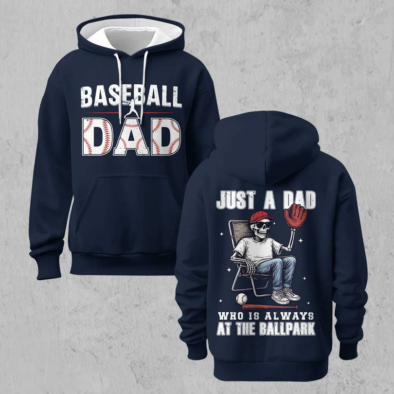 a dad who is always at the ballpark navy dad baseball hoodie a dad who is always at the ballpark navy dad baseball hoodie